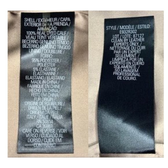 Elie Tahari Mocha Metal Bennet Calf Hair Skirt - 6 - Picture 14 of 14